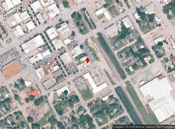 219 Sw Main St, Ennis, TX Parcel Map