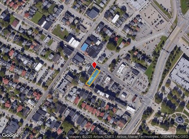  1615 Washington St E, Charleston, WV Parcel Map
