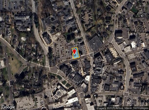 18 Locust Ave, New Canaan, CT Parcel Map