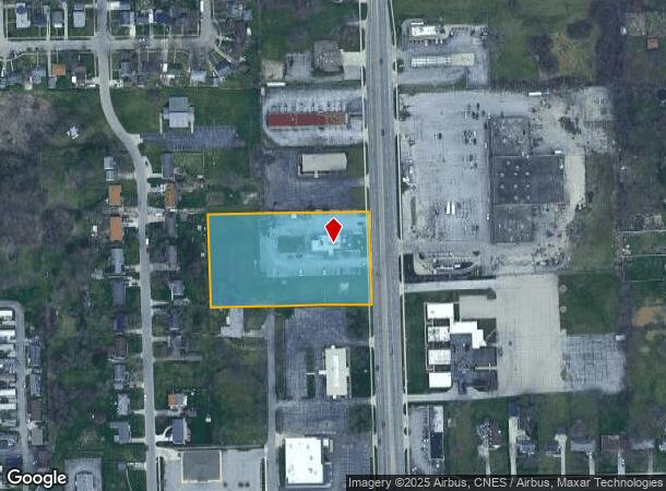 5514 S Anthony Blvd, Fort Wayne, IN Parcel Map