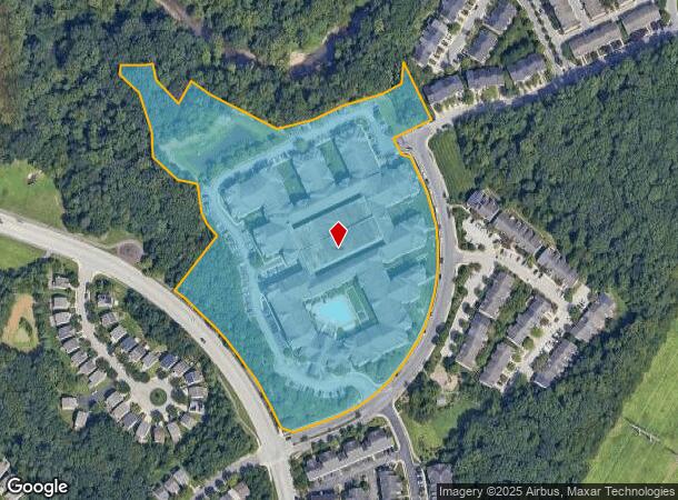 Faraway Hills Dr, Laurel, MD Parcel Map
