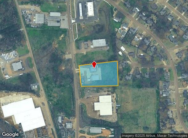  1570 Highway 51 S, Hernando, MS Parcel Map