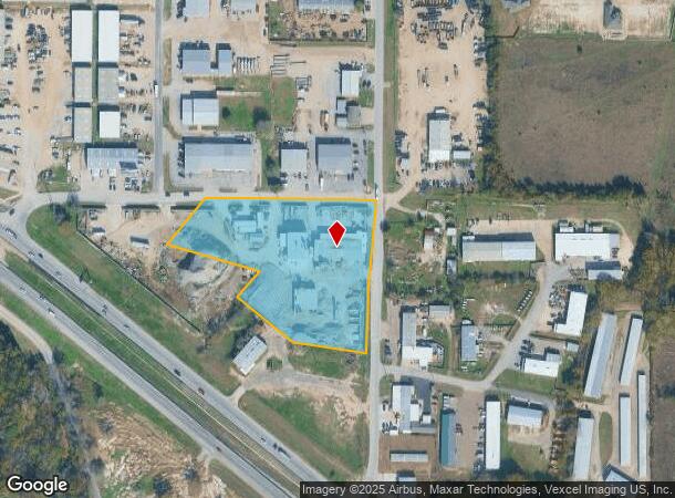 3240 Robinson Rd, Midlothian, TX Parcel Map