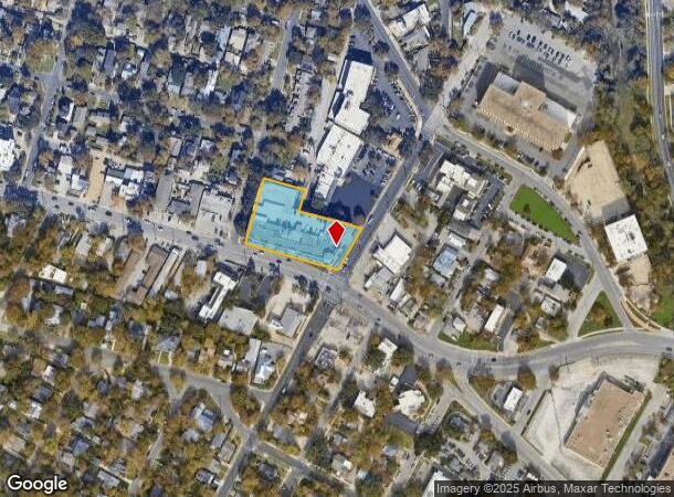  3500 Jefferson St, Austin, TX Parcel Map