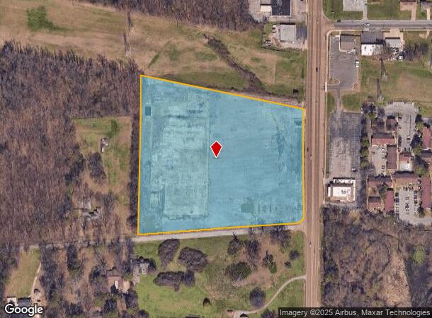 5475 S Highway 51 Blvd, Memphis, TN Parcel Map