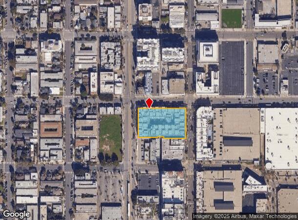  110 W 6Th St, Long Beach, CA Parcel Map