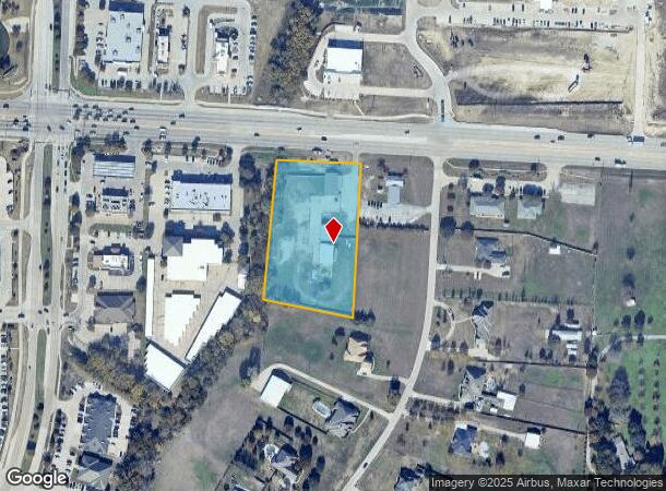 4785 W University Dr, Mckinney, TX Parcel Map