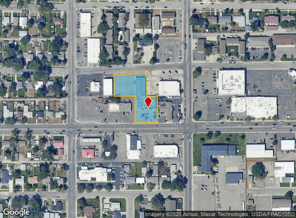 1517 Broadwater Ave, Billings, MT Parcel Map