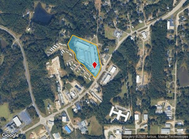  2170 W West Point Rd, Lagrange, GA Parcel Map