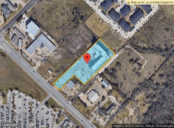  2829 Texas Ave S, College Station, TX Parcel Map