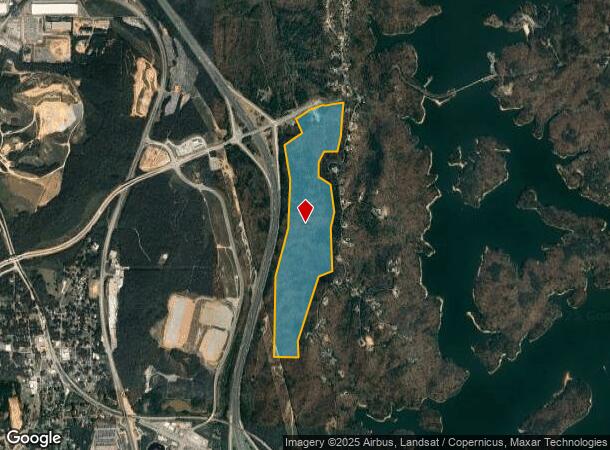 Top Mountain Rd Red, Cartersville, GA Parcel Map