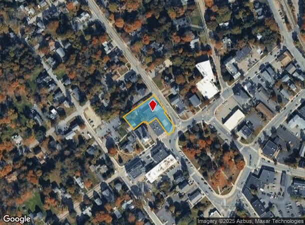  10 Main St, Foxboro, MA Parcel Map