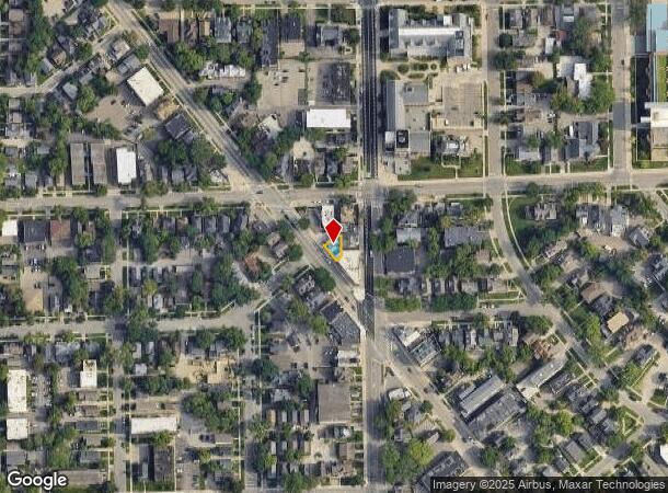617 Packard St, Ann Arbor, MI Parcel Map
