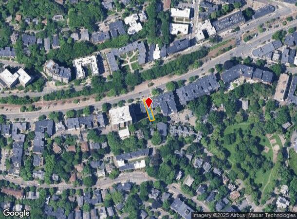 1489 Beacon St, Brookline, MA Parcel Map