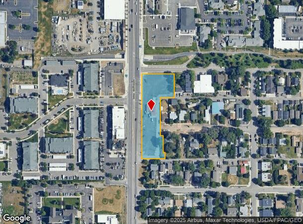  100 N Russell St, Missoula, MT Parcel Map