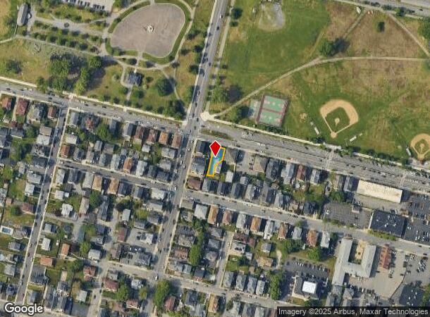  529 Middle St, Fall River, MA Parcel Map