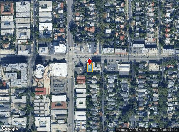  7860 W Sunset Blvd, Los Angeles, CA Parcel Map