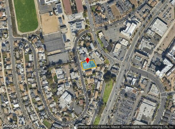  2353 E Jewett St, San Diego, CA Parcel Map