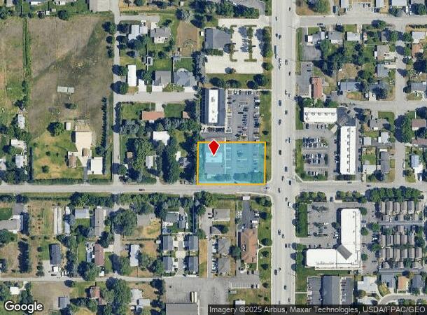 1235 S Reserve St, Missoula, MT Parcel Map