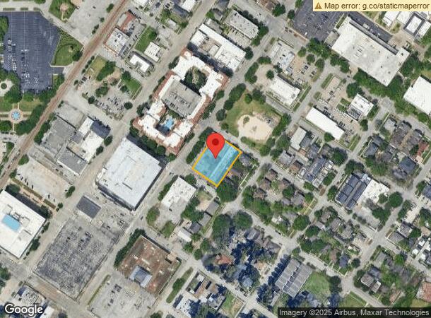  4001 San Jacinto St, Houston, TX Parcel Map