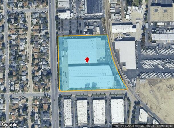 2200 S Reservoir St, Pomona, CA Parcel Map