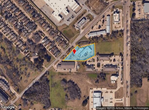  1750 Range Dr, Mesquite, TX Parcel Map