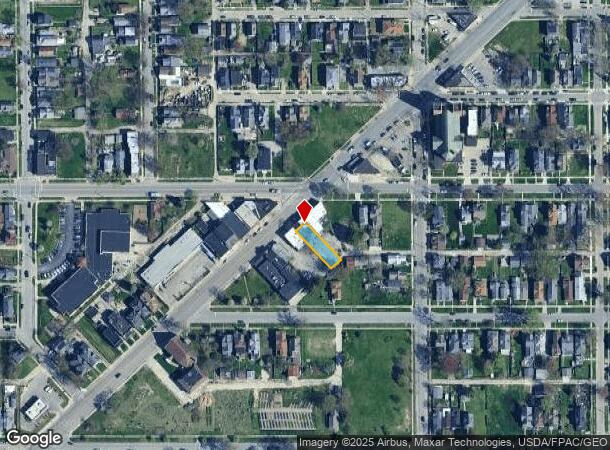1209 Broadway St, Toledo, OH Parcel Map