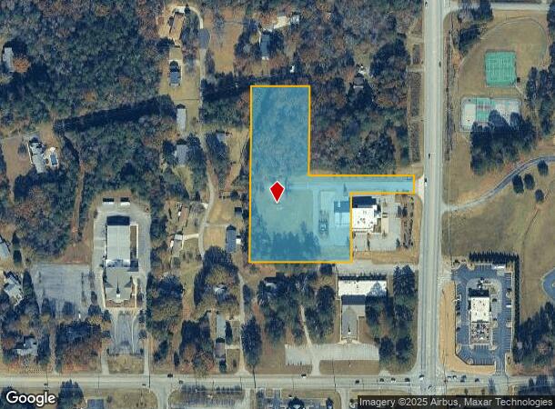 1215 Birchwood Dr, Anniston, AL Parcel Map