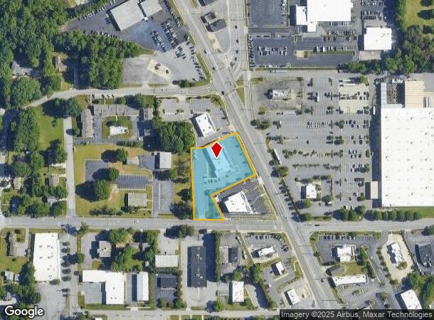 2313 N Main St, High Point, NC Parcel Map