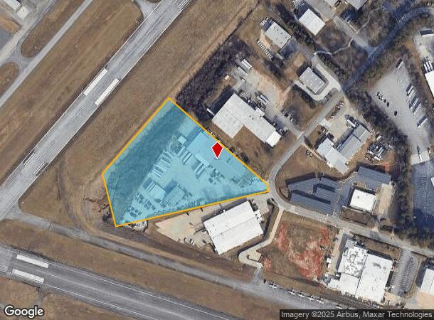  1100 Airport Pkwy, Gainesville, GA Parcel Map