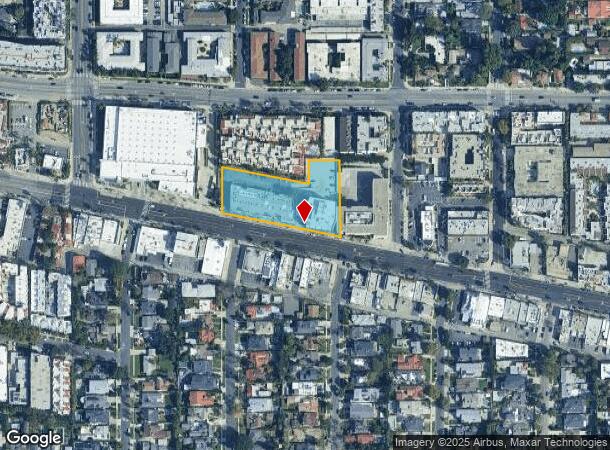  14001 Ventura Blvd, Sherman Oaks, CA Parcel Map