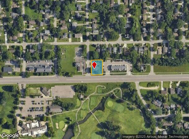  2792 Packard Rd, Ypsilanti, MI Parcel Map