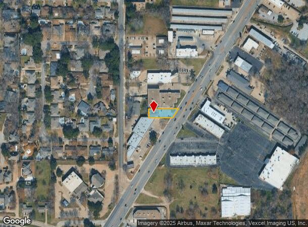 3118 S Cooper St, Arlington, TX Parcel Map