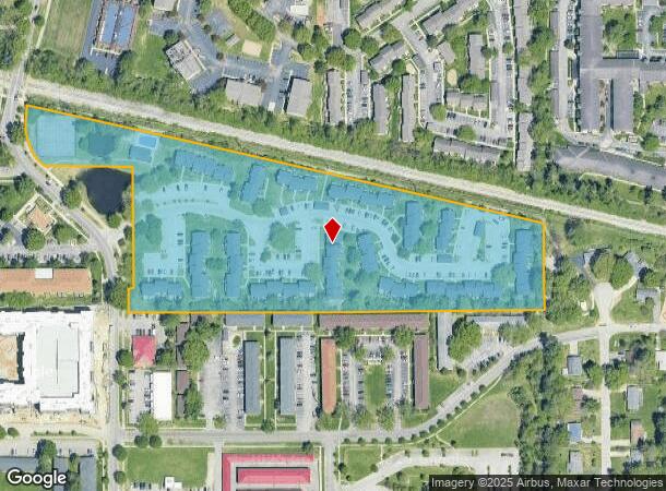  3100 E Braeside Dr, Bloomington, IN Parcel Map