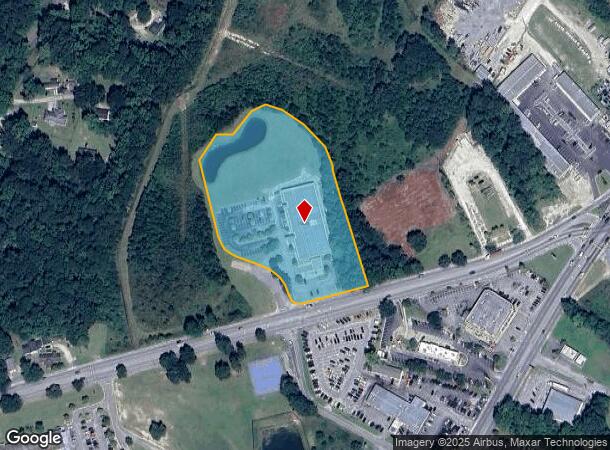  401 N Live Oak Dr, Moncks Corner, SC Parcel Map