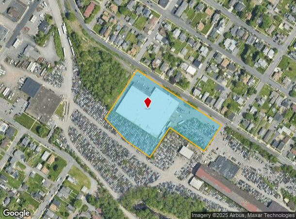 500 Mill St, Dunmore, PA Parcel Map