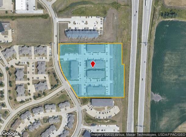  605 Se Gateway Dr, Grimes, IA Parcel Map