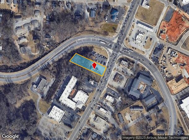  628 Jesse Jewell Pkwy Sw, Gainesville, GA Parcel Map