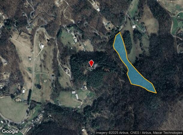 1192 Rabbit Skin Rd, Waynesville, NC Parcel Map