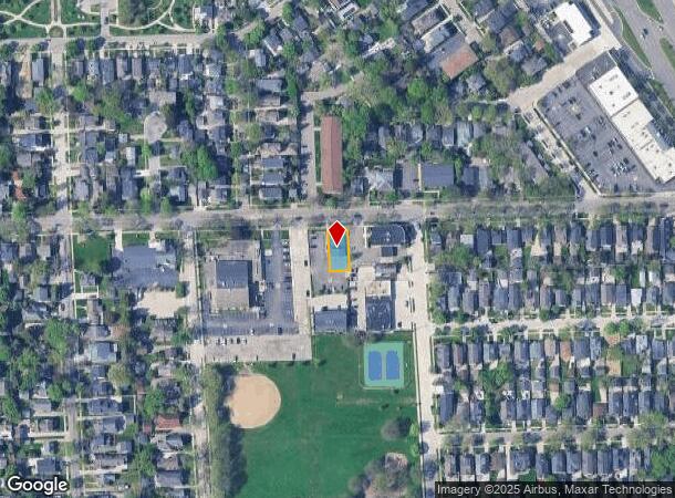 522 E Lincoln St, Birmingham, MI Parcel Map