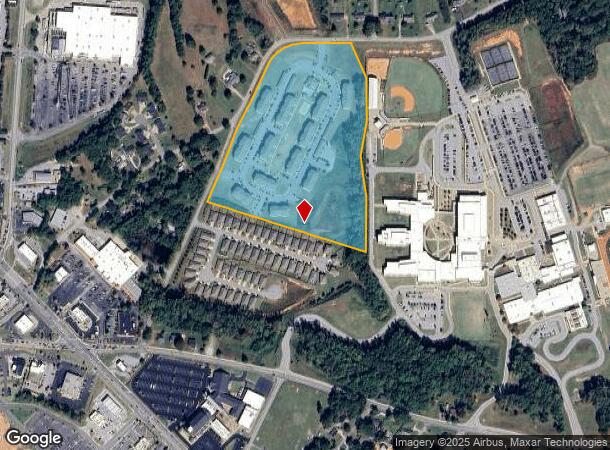  305 Concert Way, Boiling Springs, SC Parcel Map