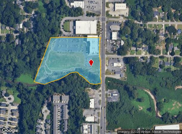  1341 Moreland Ave Se, Atlanta, GA Parcel Map