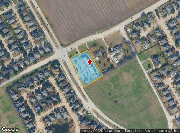  717 N Holland Rd, Mansfield, TX Parcel Map