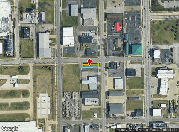  1201 S Main St, South Bend, IN Parcel Map