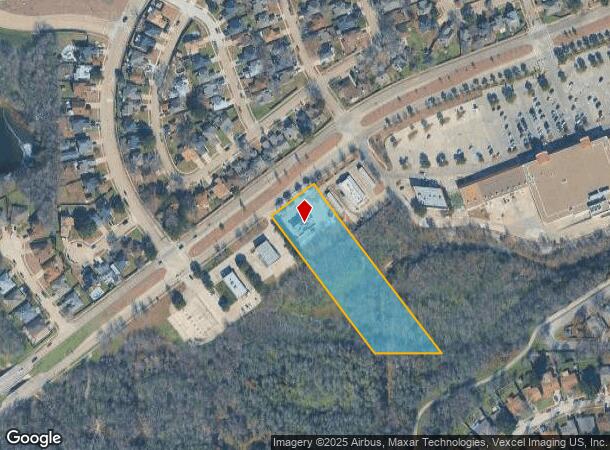 2220 Se Green Oaks Blvd, Arlington, TX Parcel Map