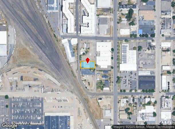 444 N Lipan St, Denver, CO Parcel Map