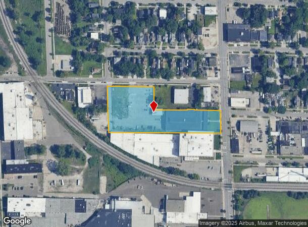 1425 Division Ave S, Grand Rapids, MI Parcel Map