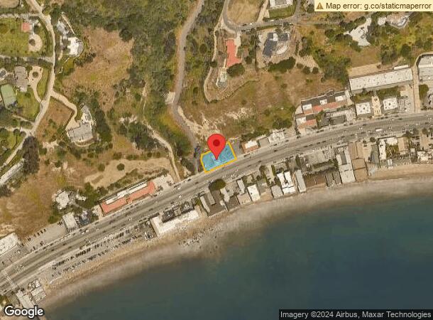  22853 Pacific Coast Hwy, Malibu, CA Parcel Map