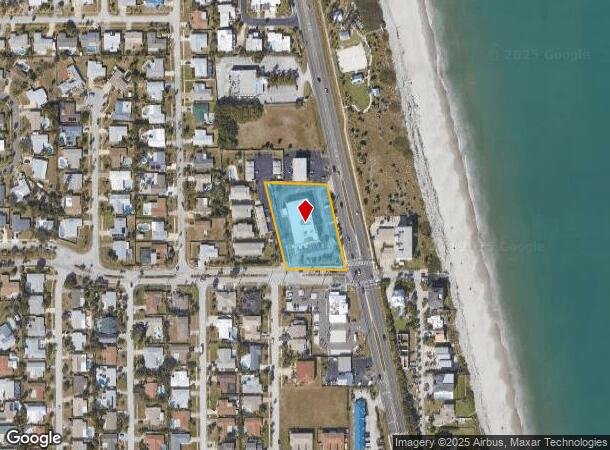 1596 Highway A1a, Satellite Beach, FL Parcel Map
