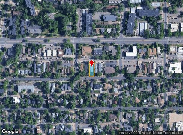 2119 Goss Cir, Boulder, CO Parcel Map